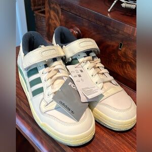 New Adidas Forum 84 Low AEC Sneakers Vintage Pack Green Oxide M 7.5/W9